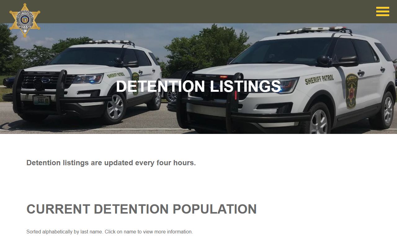 Clay County Missouri recent arrests detention listings